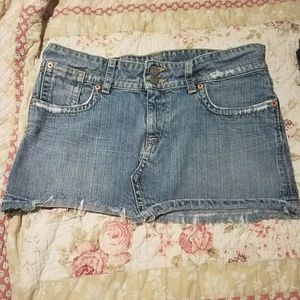 Hudson Jean Mini Skirt